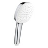 GROHE 26776002 Tempesta Hand Shower, 2-Spray, Square, 1.5 GPM, StarLight