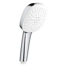 GROHE 26776002 Tempesta Hand Shower, 2-Spray, Square, 1.5 GPM, StarLight Chrome