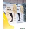 Relaxsan Work Socks, Long, Heavy Duty, for Safety Shoes, Compression