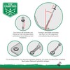 Spax - Camping Tent Screws, Complete Set, Universal Screw Pegs,