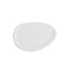 Artesa Ceramic Dinnerware Set, White Matte, 4-Piece Place Setting with