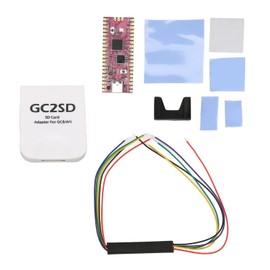 for RPi Microcontroller Module, Mini Development Board, Dual Core for Cortex M0plus Processor, with GC2SD SD Reader, for for Consoles (White)
