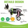 Lightweight Dog Wheelchair for Back Legs,Adjustable Mobility Cart