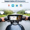 CAMECHO Motorcycle Carplay and Android Car, IP67 Waterproof Portable Car