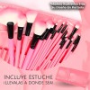 Brochas De Maquillaje Profesional Set Juego De Color Kit Ojo