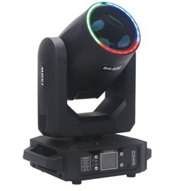 LED 150W Stage Lighting Operating Manual Moving Head Lighting with 44PCS*0.2W RGB Light Strip Ring