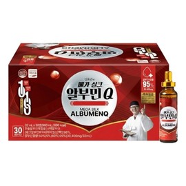Kim O-Gon Antler Megasilk Albumin Q 32mlX30 bottles, 1 box / 김오곤 녹용 메가실크 알부민 Q 32mlX30병, 1박스