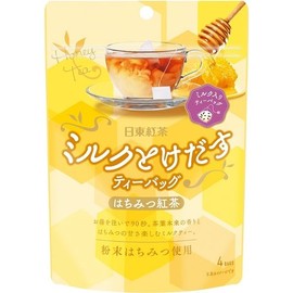 Nitto Tea Milk & Blended Tea Bags, Honey Tea Bags, 4 Bags