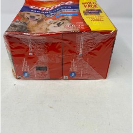 Unbranded Bounce MegaSheets Pet Hair & Lint Guard -Fresh Scent 130 Dryer Sheets 8.7"x12.6"