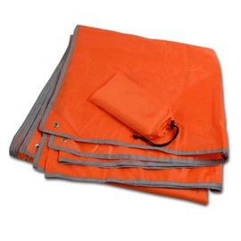 Outdoor Picnic Mat Thicken Oxford Cloth Waterproof Multifunction Outdoor Floor Mat for Outdoor Camping Picnic Tent Orange 150x210cm / 59.1x82.7in