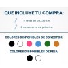 1 Cubo Organizador Bco/ngo Alambre Acero+conectores Versatil