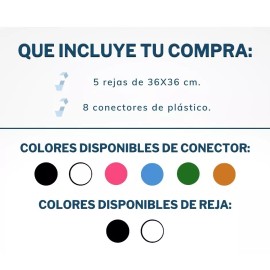 1 Cubo Organizador Bco/ngo Alambre Acero+conectores Versatil