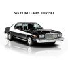 1976 Ford Gran Torino New Metal Sign: LARGE SIZE 12X16- Free Shipping