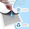 Square Magnetic Vent Covers, Extra Strong Magnets, 13.75" x13.75" (2