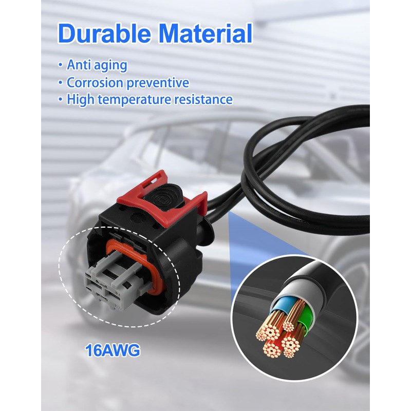 8PCS Injector Pigtail Connector PT3739 Fit for Chevy GM Vehicles