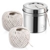 Kitchen Twine with with Stainless Steel Dispenser, 2 Pack 216FT