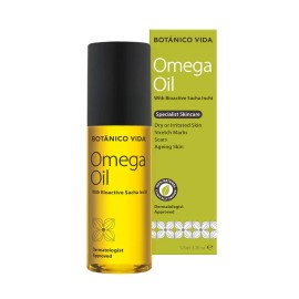 Botanico Vida Omega Oil, 125ml (4.22 fl oz). The 100% Natural Body Oil for Stretch Marks, Scars, Dry Skin