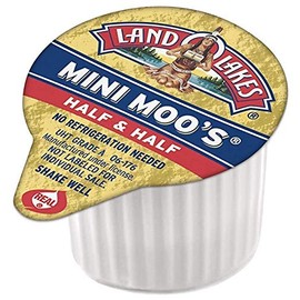 1-Land O Lakes Mini Moo`s Half & Half 48-Single Serve Dairy Creamers