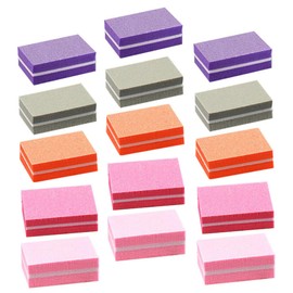 FOMIYES 50pcs Sponge Nail Strip Nail Kit Nail Buffering Files Manicure Tool Sponge Nail File Fingernail Files Nail Buffer Blocks Nail Buffering Tools Buffer Block Nail File Nail Art Tools