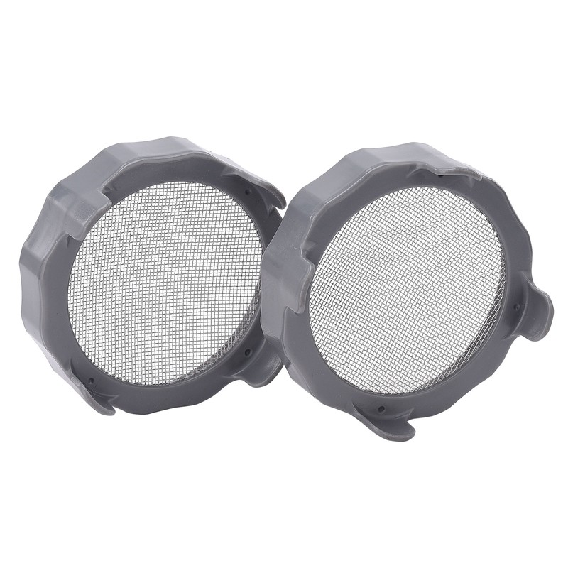 ABS Sprout Lid with Stainless Steel Screen for Wide Mouth