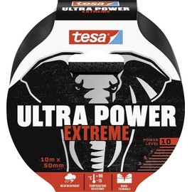 Tesa Ultra Power Extreme 56622-00000-00 Repair Tape Black (L x W) 10 m x 50 mm Pack of 1