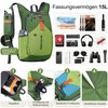 BECOJADDE 15L Hiking Backpack Men's Small Backpack Women's Lightweight Daypack