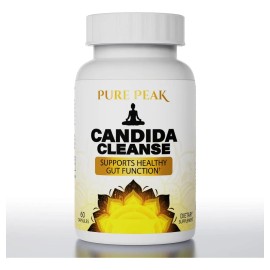 Pure Peak Candida Cleanse Natural Herbs For Intestinal Detox