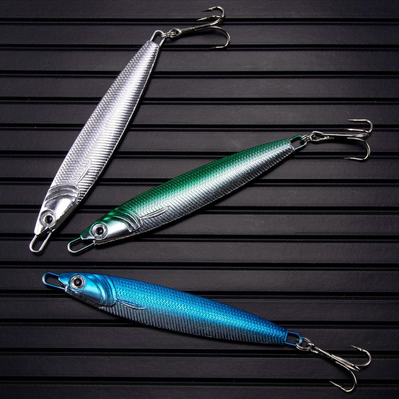 Dr.Fish Fishing Jigs Jigging Spoon Saltwater Fishing Lure Casting Metal