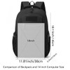 CGYCSY 18'' Dark Camo School Backpack for Teens, 35L Water