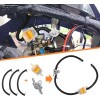 HOLATO PZ19 Carburetor Carb Air Filter Throttle Handle Grips Cable