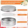 KBNIAN Pack of 30 Aluminium Empty Jars 15 ml Aluminium