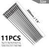Saipe 11pcs 200mm Extra Long Torx Screwdriver Bit Set, Magnetic
