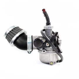 TDR 19mm Carby Carburettor Air Filter Kit Dirt Pit Trail Bike ATV Quad Buggy Go Kart 4 Stroke Engine Parts 50cc 70cc 90cc 110cc 125cc 34mm 48mm Mount