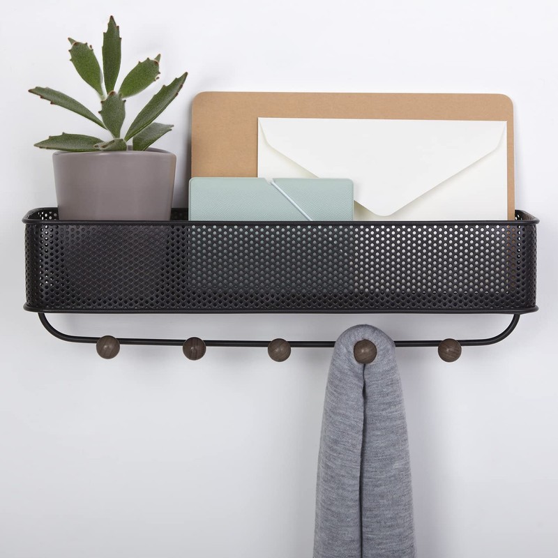 umbra 21004245048 W3245048 Wall Hook Storage Organizer Box Mesh Wall