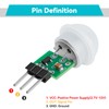 YELUFT 5pcs AM312 PIR Motion Sensor Module HC-SR312 IR Infrared