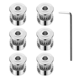 KeeYees GT2 Timing Belt Pulley 16 Teeth 5mm Bore with Allen Wrench for 6mm Width 3D Printer Belt