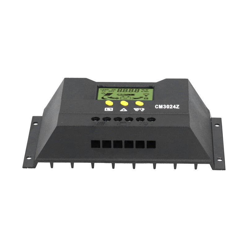 CM3024Z PWM Solar Charge Controller LCD Display Solar Panel Intelligent