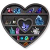 Moon Shelf Decor - Wooden Crystal Shelf Jewelry Holder, Moon