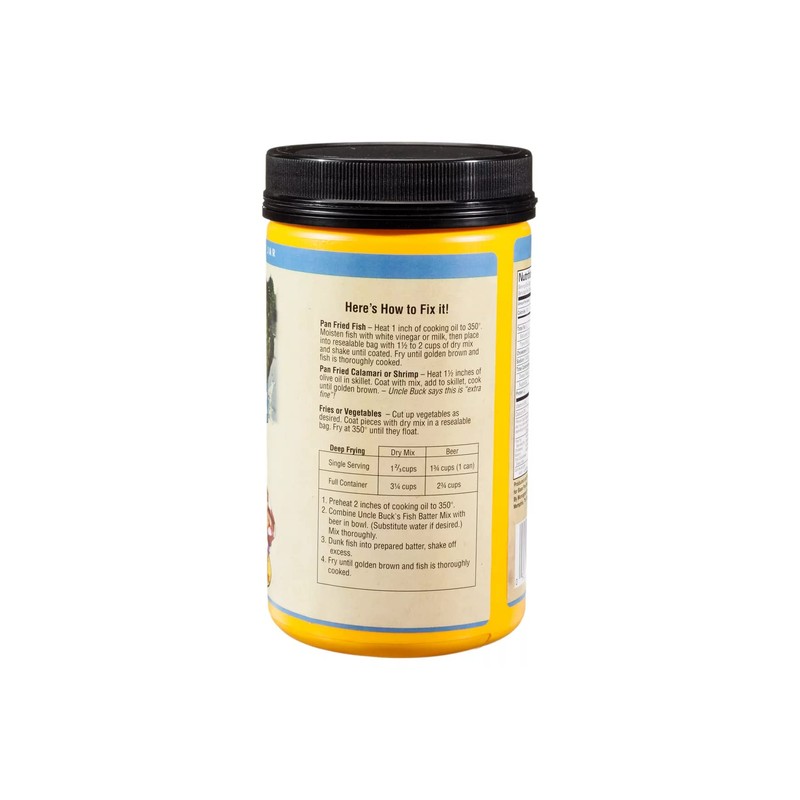 Uncle Bucks Beer Batter Mix - Lightly Seasoned - 21