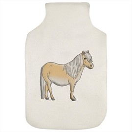 'Blonde Shetland Pony' Hot Water Bottle Cover (HW00018818)