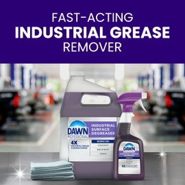 Dawn PRO Industrial Surface Degreaser, Bulk Foaming Spray Refills for Cleaning Grease Buildup in Commercial Kitchens, 1 gal (Case of 3)