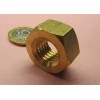 Basic Extra Wide, Heavy, Brass Hex Nuts RH, 9/16"-12 x