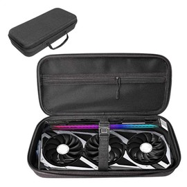 Storage Pouch for Computer Accessories,Portable Graphics Card Storage Bag Anti-Shock Storage Pouch | Protector Case Wear-Resistant Large Game Cards Organizer for Game Cards