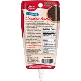 Betty Crocker Milk Chocolate Cookie Icing, 7-ounces (Pack of6)