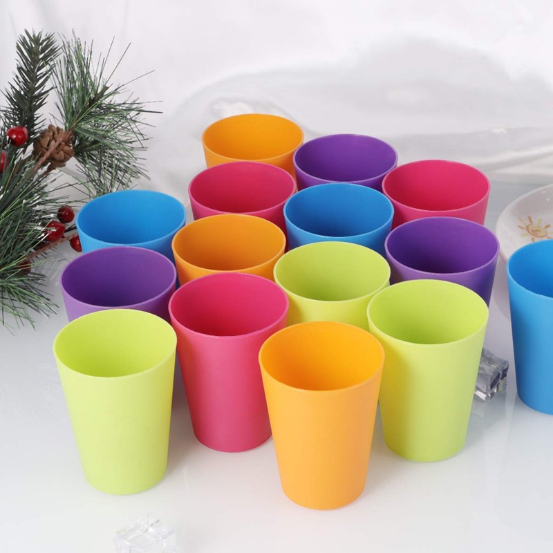 Plastic Cups Beverage Cups 200ml Tasting Commercial Wine Cups Party