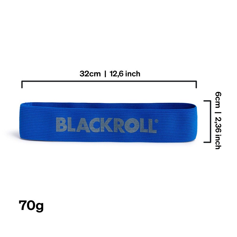 BLACKROLL Exercise Fitness Bands in different resistance grades and colours