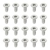 PATIKIL M2 x 5mm Flat Head Socket Cap Screws, 100