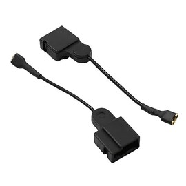 Edinstry Car 2pcs Black Car Horn Speaker Adapter Wiring Harness Pigtail Socket for Toyota Camry Highlander Corolla Crown Reiz Vios RAV4 Corolla EX Prado