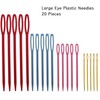 20 Pieces Large Eye Plastic Sewing Needles, Big Eye Stitching