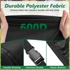 Himal Outdoors Zero-Turn Mower Cover, Heavy Duty 600D Polyester Oxford,